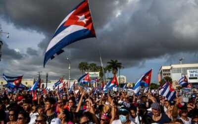 Protestas en Cuba: miles de personas salen a las calles a una manifestación masiva al grito de “abajo la dictadura”